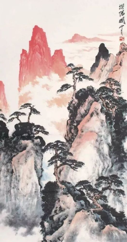 立意高远气势磅礴关山月山水画选粹