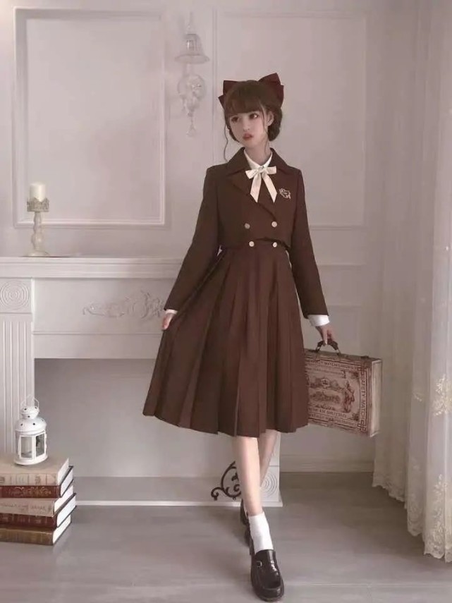 关于 Jk制服 不得不说的穿搭方法 又萌又可爱 穿搭 水手服 搭配