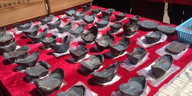 实拍张献忠沉银发掘现场:河床堆满了真金白银,图9曾以800万元盗卖