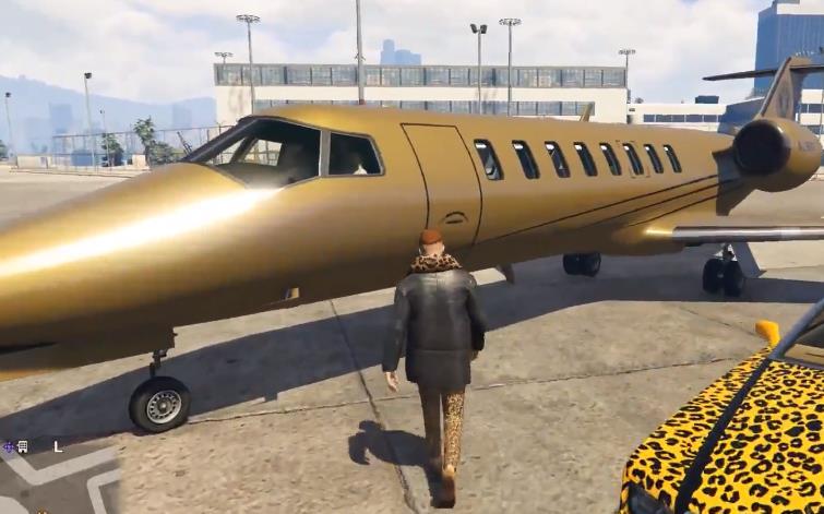 gta5线上最贵的飞机你见过吗土豪专属24k黄金飞机