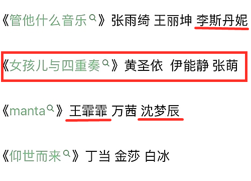 乘風破浪的姐姐二公分組曝光大碗寬面分4組伊能靜很難