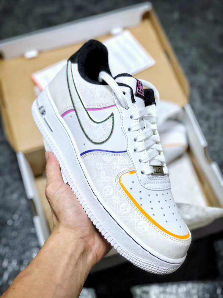 耐克af1dayofthedead亡灵节空军一号运动鞋