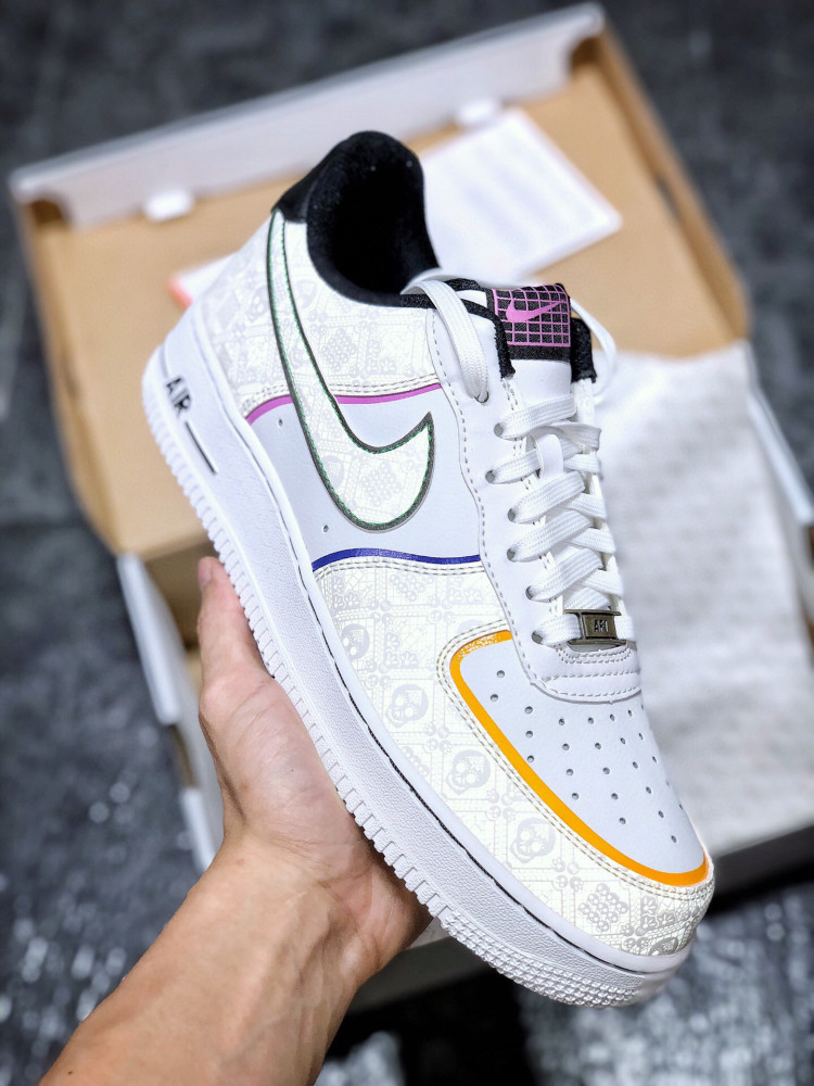 耐克af1dayofthedead亡灵节空军一号运动鞋