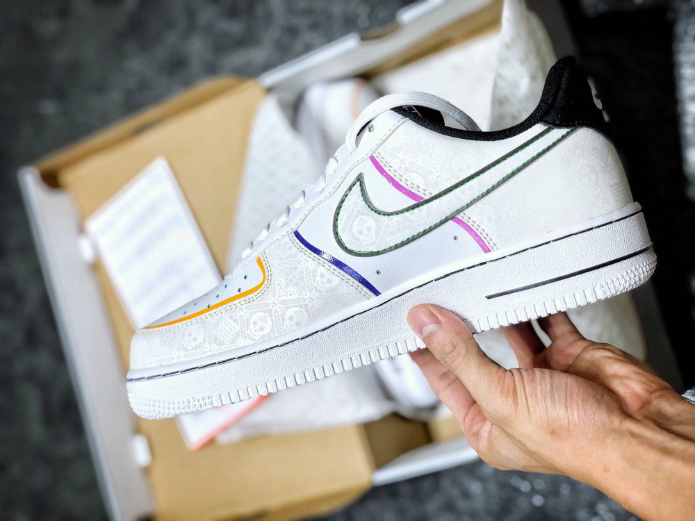 耐克af1dayofthedead亡灵节空军一号运动鞋