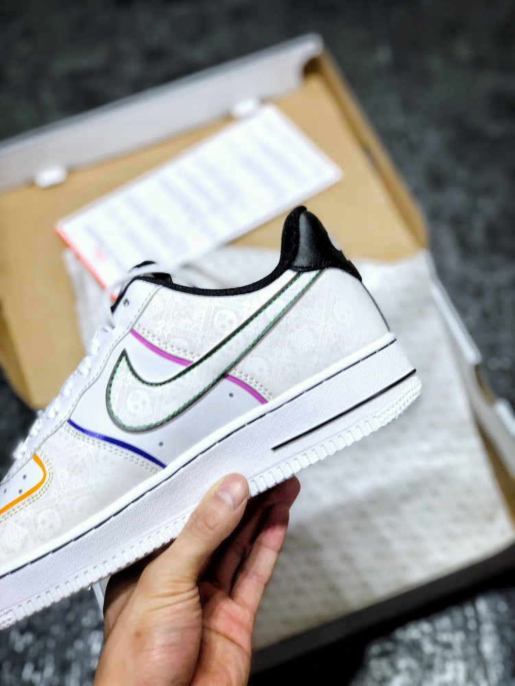 耐克af1dayofthedead亡灵节空军一号运动鞋