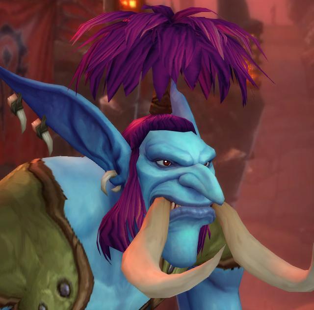 魔兽世界:巨魔男性已经实装的定制外观浏览_腾讯新闻