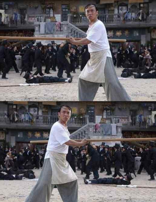 董志华是有真功夫的,他自小学习京剧,师从一名来自少林的师傅,专攻