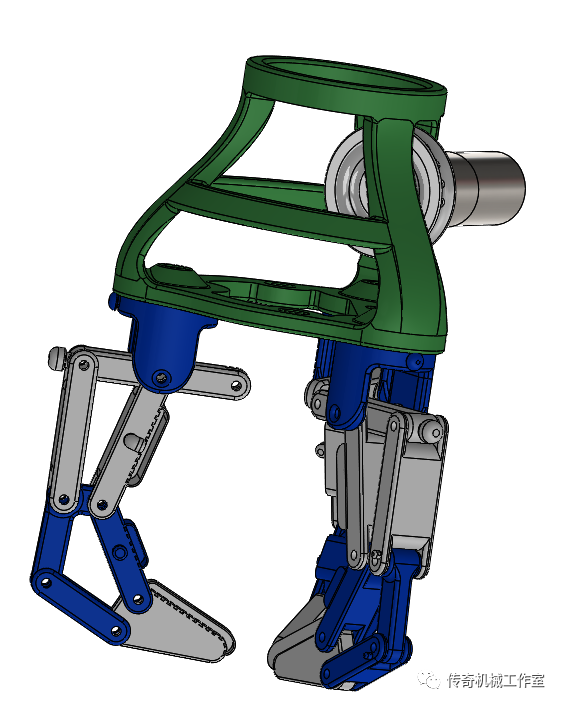 【机械手】机械手指3d数模solidworks文件 附step格式