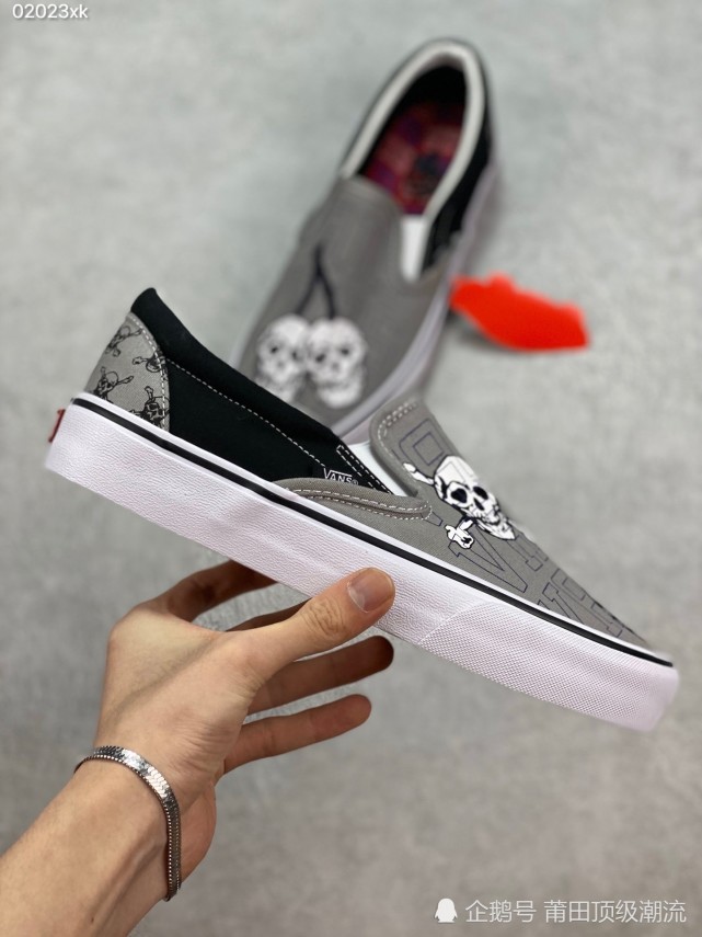vans era 95 联名骷髅头海盗低帮硫化板鞋