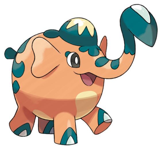 精灵宝可梦大王铜象啊大王铜象你的鼻子为什么这么长