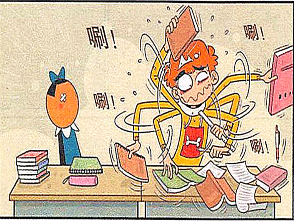 爆笑阿衰:吴凤丹"人如其名",拥有很严重的洁癖症,把小衰的毛病都整理