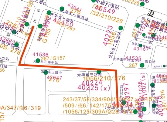 487路公交车线路图图片