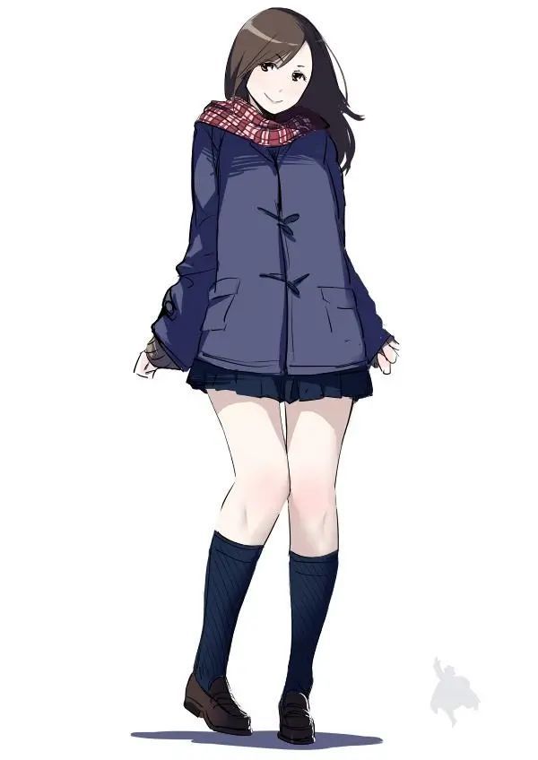【jk制服素材】日系画师从日常姿势到校服的参考