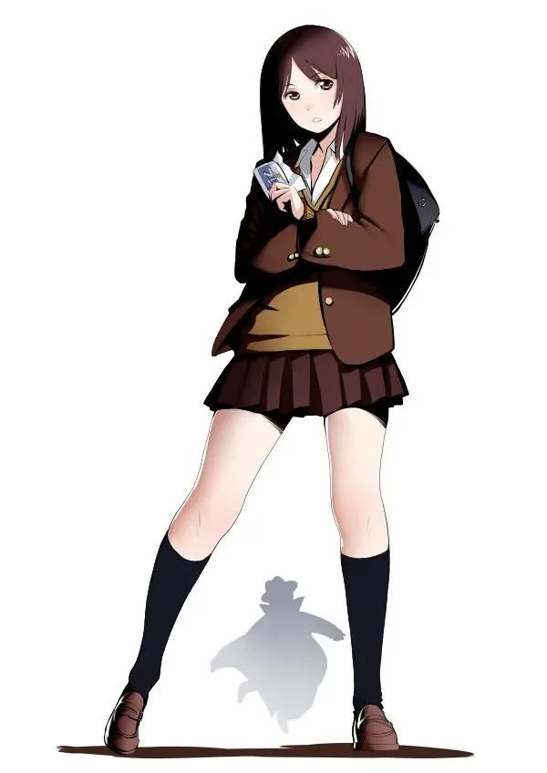 jk制服素材日系画师从日常姿势到校服的参考