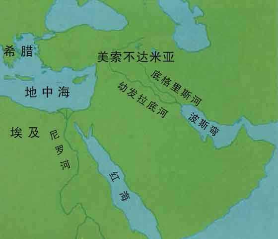 它们的关系类似于幼发拉底河与底格里斯河,这两条河流在伊拉克境内汇