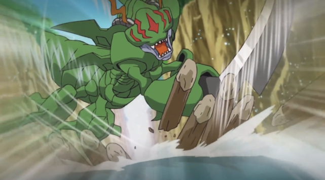 新数码宝贝巴多拉兽雪耻太一单挑狙击兽