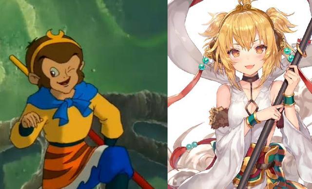 动漫版西游记角色娘化,猪八戒妖媚似仙子,悟空很是炫酷_腾讯新闻