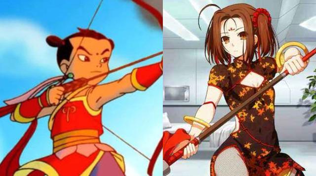 动漫版西游记角色娘化,猪八戒妖媚似仙子,悟空很是炫酷_腾讯新闻