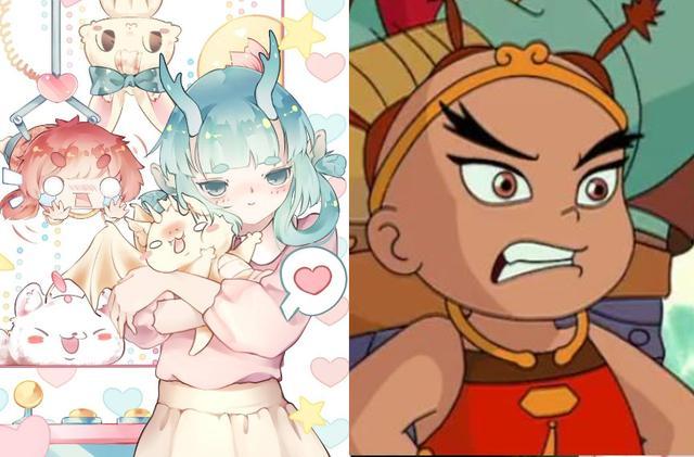 动漫版西游记角色娘化,猪八戒妖媚似仙子,悟空很是炫酷_腾讯新闻