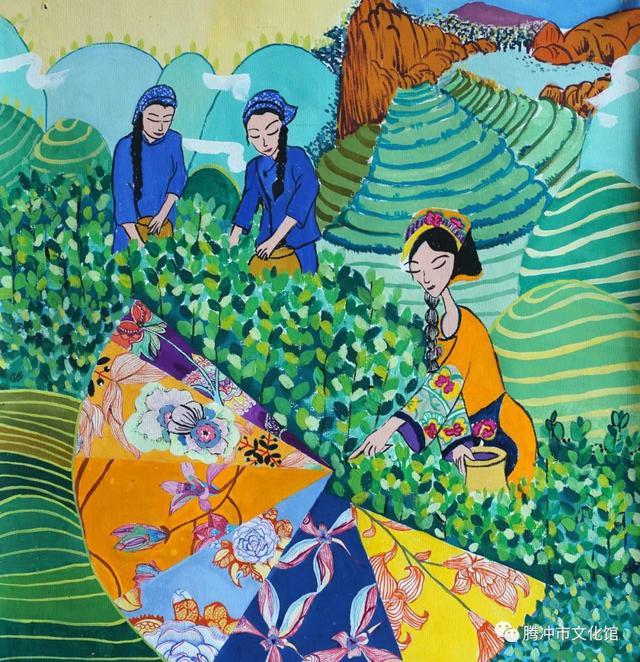 一起来欣赏农民画里的腾冲