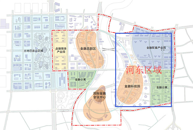 其中河东区域位于琉璃场板块内.