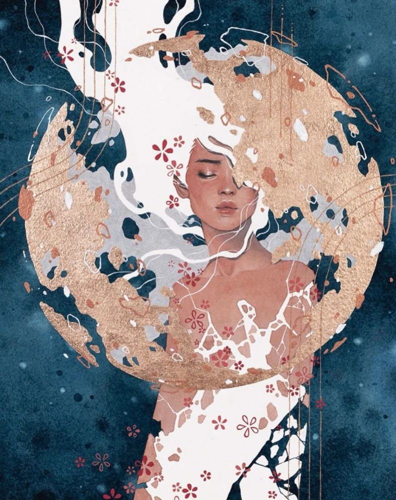 今天我们看插画师kelogsloops怎么解决的吧!