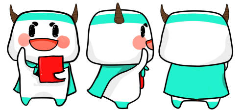 形象三视图作品名称中文名:睿睿 蓉蓉 阳阳英文名:ruirui rongrong