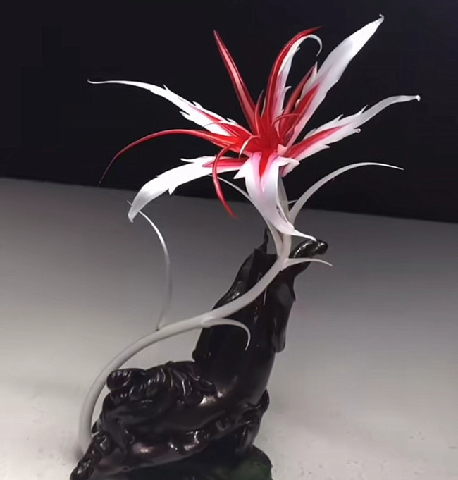 大神用糖捏相思断肠红开始以为是捏朵小花最后谁能摘下来