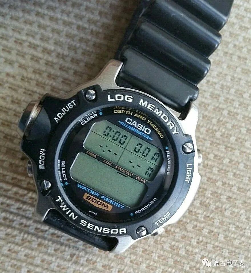 CASIO】ダイバーログメモリー潜水王 DEP-610