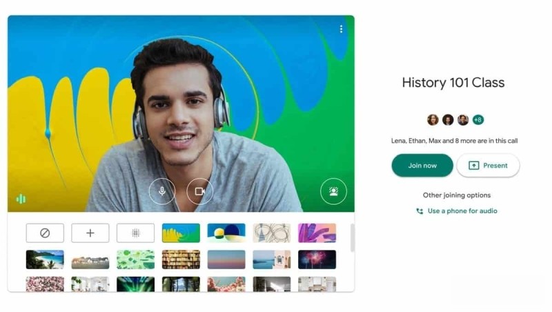 googlemeet将推新功能视频会议可使用自订背景