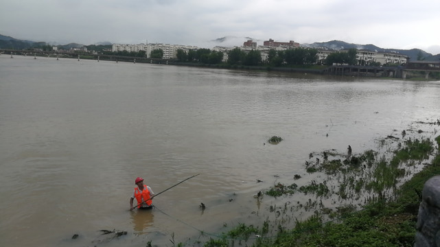 【大楚网】 湖北一村支书巡查河堤被洪水冲走失联48小时 当地扩大搜救范围大楚网,湖北,村支书,巡查,河堤