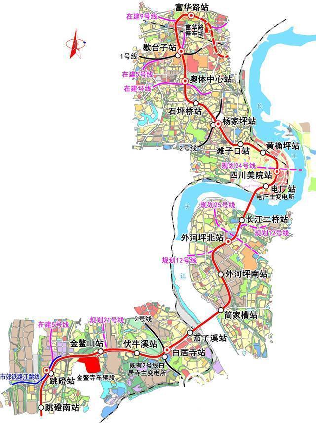 近日,重庆轨道18号线传来最新的消息,全线43个土建工点,目前已全面