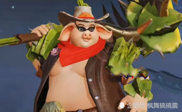 猪八戒1级战令皮肤"造型"曝光,变身西部大镖客,网友:这猪尾巴是亮点