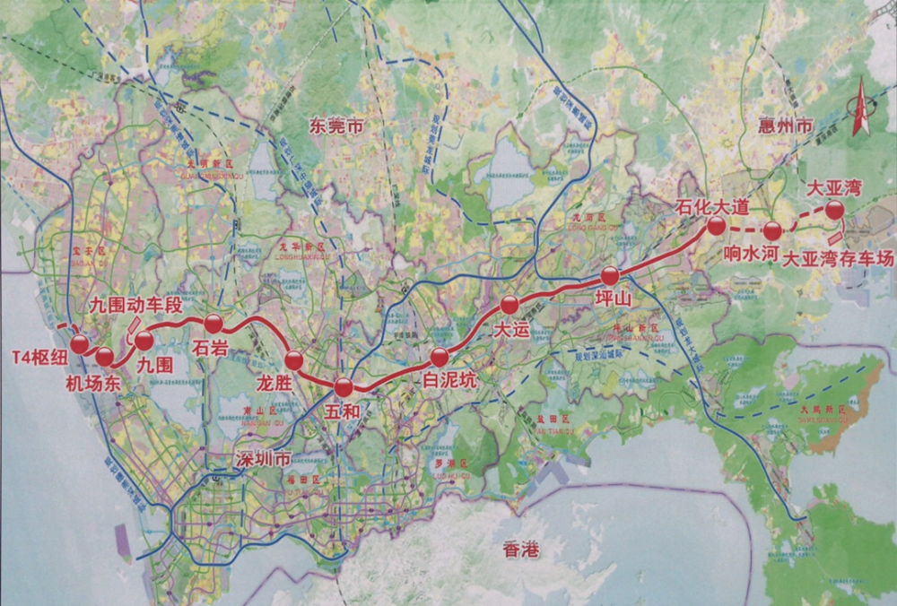 开工穗莞深城际铁路来了年内深圳还有五条铁路要开工