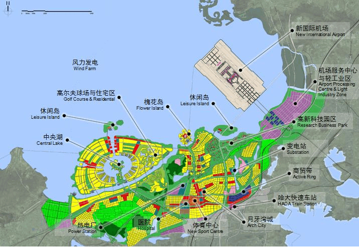 大连机场建设大爆发,又建一个国际机场,将是世界最大的海上机场