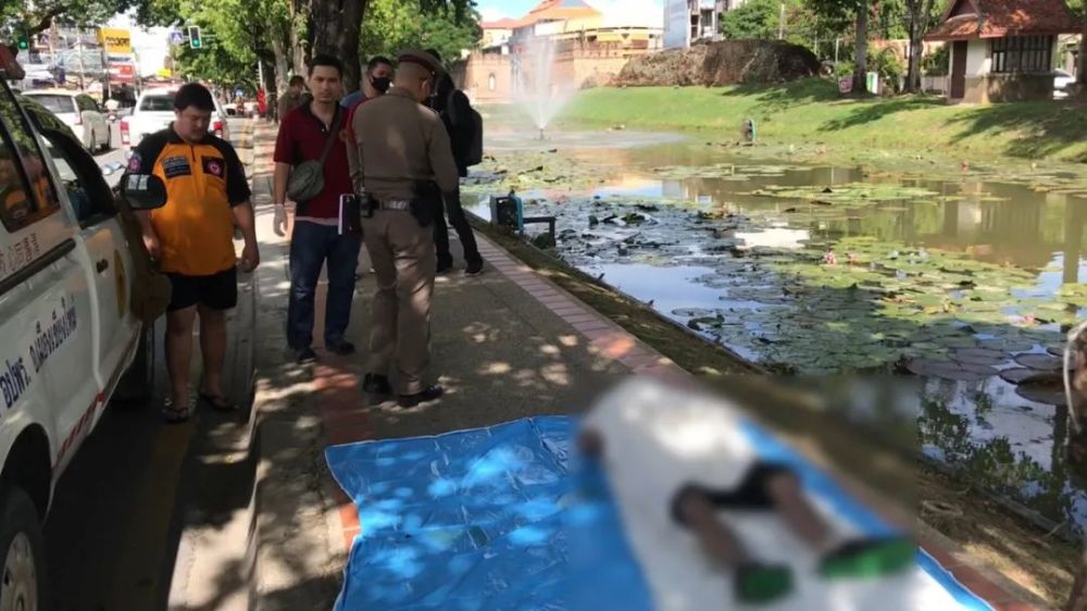 清迈古城护城河惊现浮尸!