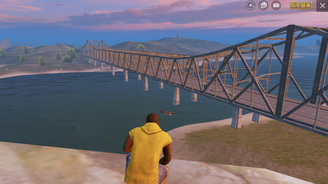 和平精英堵桥不成反被堵职业选手3d堵桥战术来一个淘汰一个