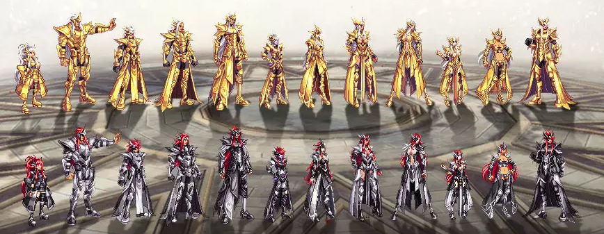 天羽夜华系列(黄金甲)