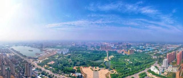 航拍柘城悠悠古柘地处处是美景