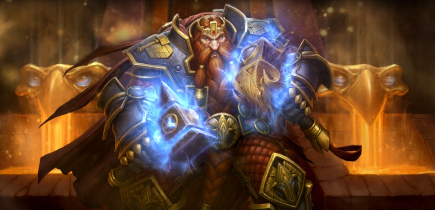 魔兽人物志代言人还是二五仔成钻石的矮人王或是古神复活的伏笔