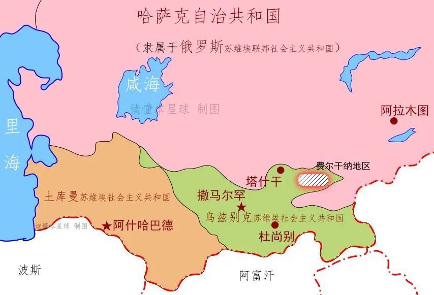 费尔干纳盆地为何那么多飞地,还成了中亚"火药桶"?