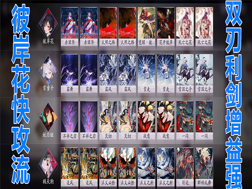 阴阳师百闻牌彼岸花加入快攻队竟然单独可做抢血核心霸气实力