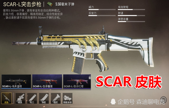 吃鸡玩家最爱的scarl是哪款光子官方投票胜利者竟然是它