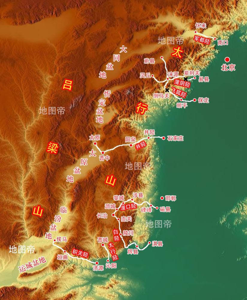 太行八陉之蒲阴陉在哪里?土木堡之变,瓦剌从这里破关而入