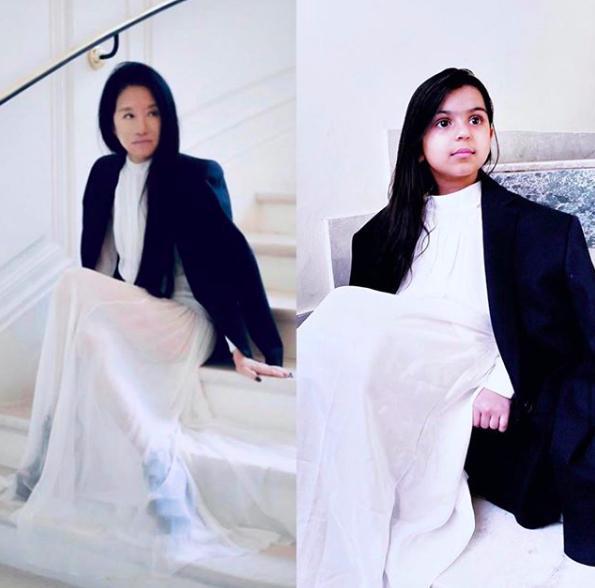 婚纱女王vera wang,71岁生日晒完美身材,根本乘风破浪奶奶本人