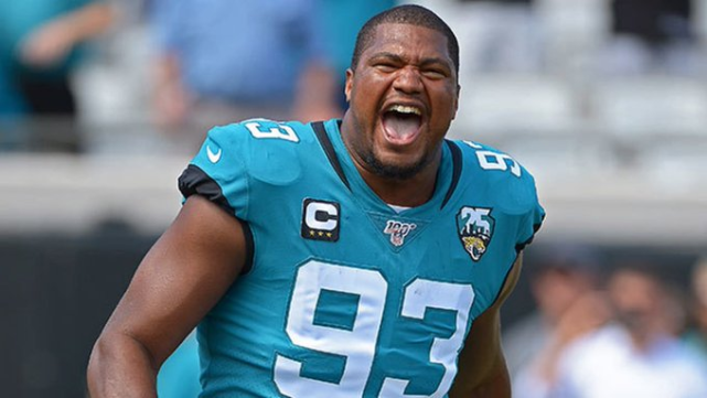 明星冲传手卡莱斯-坎贝尔(calais campbell)知道即将赢得超级碗,却又
