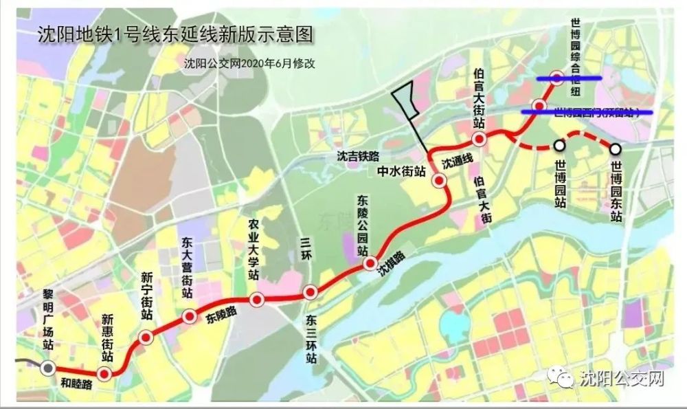 沈阳地铁15号线要开建了1号线东延线又有新动态