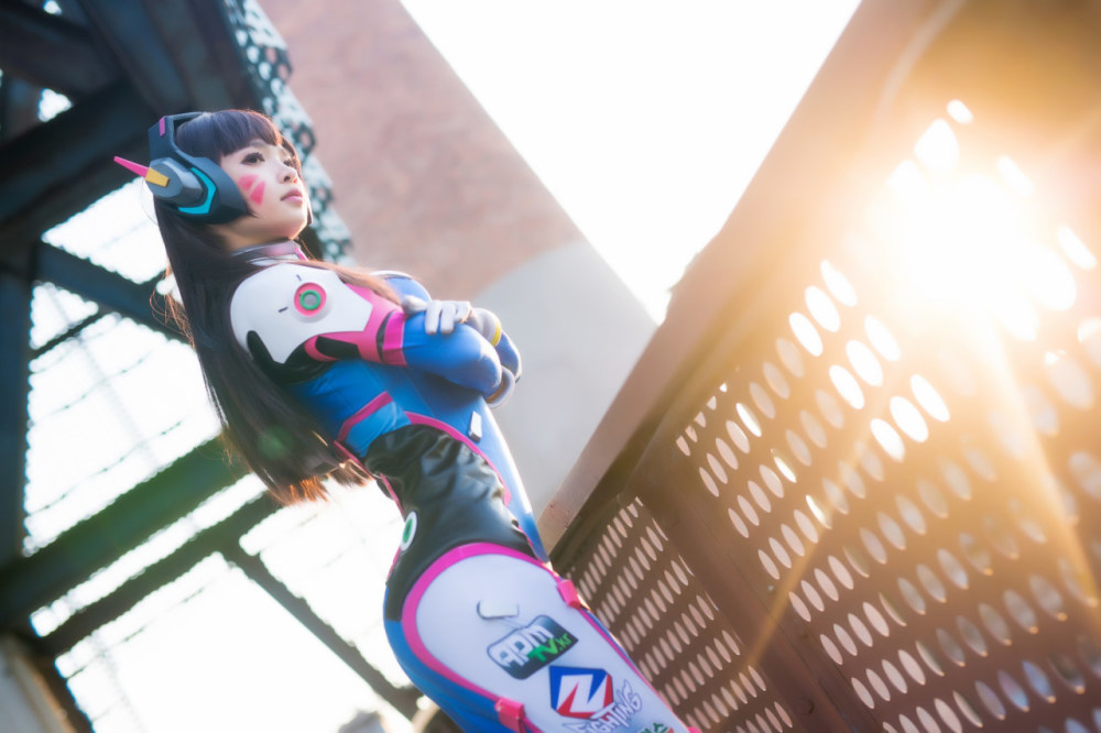 守望先锋 d.va 原皮 cosplay