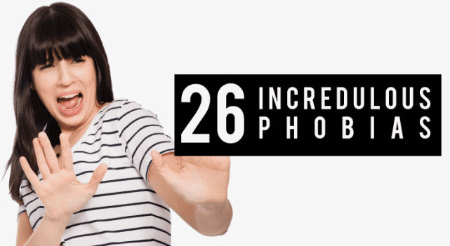 参考阅读:26 incredulous phobias from a-z (这篇