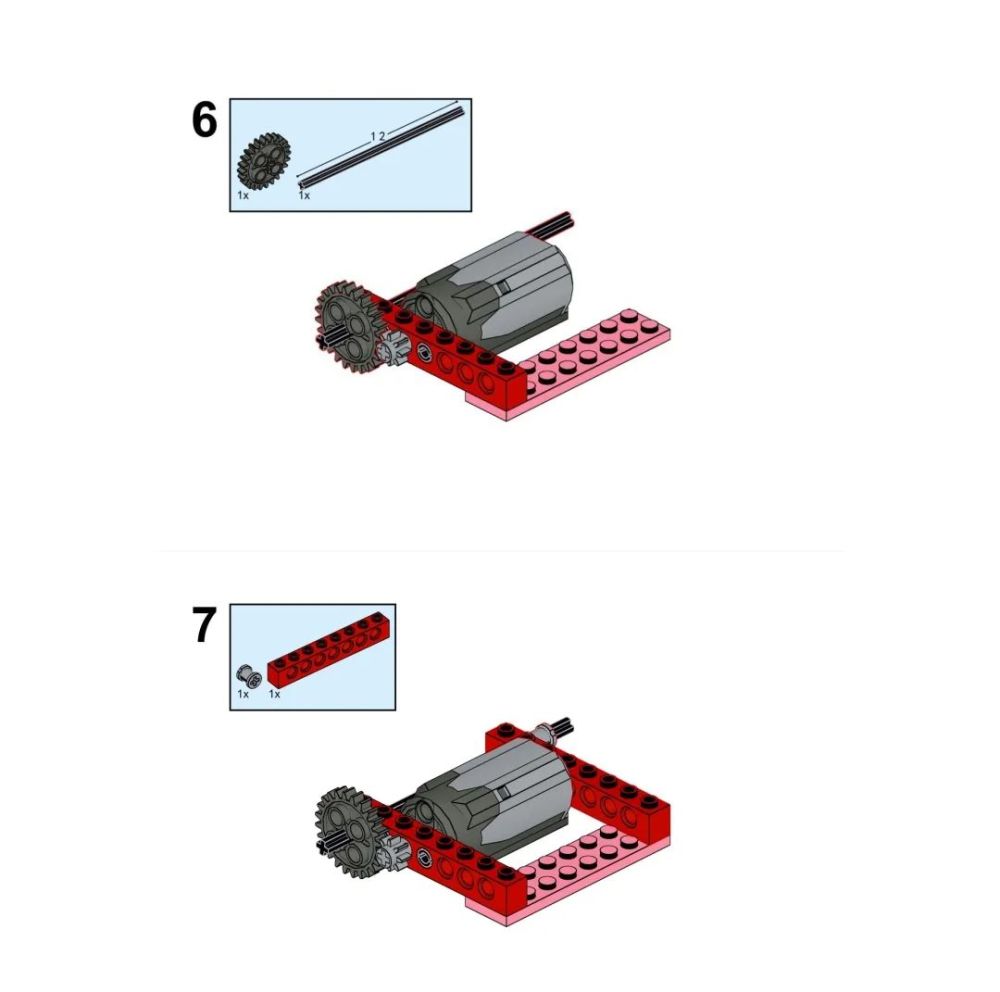 如何做一輛簡單的樂高馬達小車